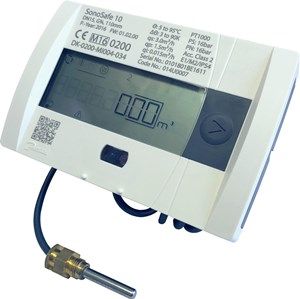 Ultrasonic meter SonoSafe10 DN15 1.5m³/h G¾ with M cover photo