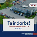 Vakance pārdošanas speciālists
