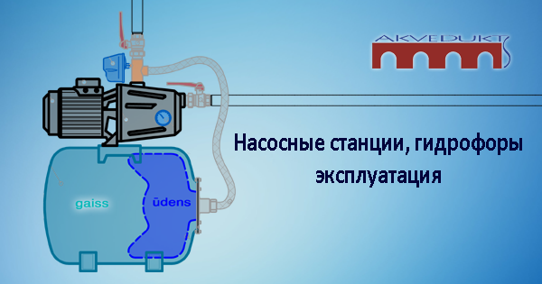 Почему часто включается насосная. Давление в насосной станции после отключения падает.