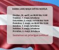 maija darba laiki