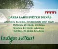 ligo darba laiks akvedukts