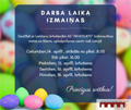 Darba laiks Lieldienās
